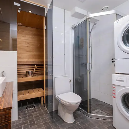 Apartmán 2br Downtown W Finnish Sauna 70 M2 *